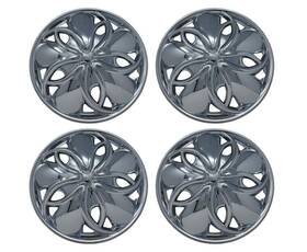 Hc-912-14 Cpr Universal 912 Wheel Cover Abs Skins Set 14 Inch Chrome Hub Caps -set Of 4