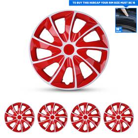 Wj-5084-wr-16 Cpw 16 Inch Hubcap Wheel Covers Snap On Full 16ftft Hub Caps Fit R16 Tire And Steel Rim