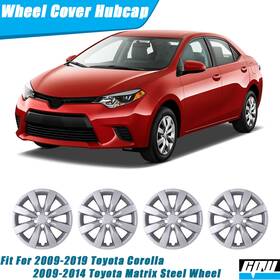Wj-5110-b-16 Cpw 16 Inch Hubcap Wheel Covers For 2009-2019 Toyota Corolla 2009-2014 Matrix