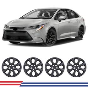Wj-5112-bp-16 Cpw 4 16 Inch Hubcap Wheel Covers For Toyota 09-25 Corolla 09-14 Matrix 16ftft Steel Wheels