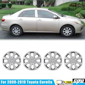 Wj-5115-b-15 Cpw 15 Inch Hubcap Wheel Covers Fits 2009-2019 Toyota Corolla 15ftft Lacquer Hub Cabs