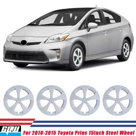 Wj-5129-e-15 Cpw For 2010-2015 Toyota Prius 15 Inch Hubcap White Lacquer Wheel Covers Hub Caps