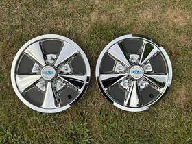 20-1018 Cragar Vintage Ss S/s 15 Inch Hubcaps Wheel Covers Hub Caps Hot Rod Rat Custom
