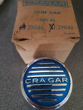 29048 Cragar Wheel Center Cap Nos New In The Box