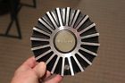 Csvw11-a1a Elure Aftermarket Center Cap Hubcap Black Machined Wide