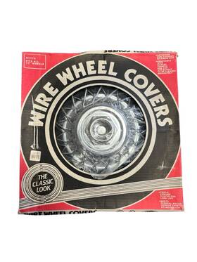 87770 Custom Accessories Wire Wheel Covers - Fits All 13 Inch Wheels Set Of 4