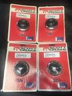 D0zz-1130-a Maryland Mustang New Magnum Black Wheel Hub Caps Set Of