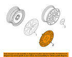 D3bz1130a Ford Oem 14-16 Fiesta Wheels-wheel