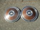 D3my1130l Mercury Lot Of Genuine Marquis Hubcaps Wheel Covers Brown