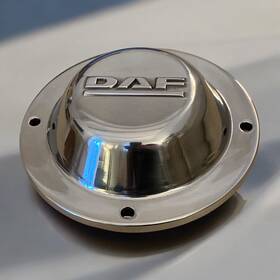 1339107 Daf Truck Oem Hubcap Aluminum F65 75 85 95 4 Mounting Holes Original