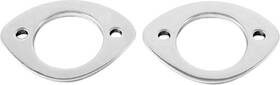 Tf400790 Danchuk Manufacturing 1955-57 Nomad And Station Wagon License Plate Light Lens Bezels Lh Rh