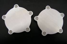 Ar2.093 Dashman Fits American Racing Rev 100 Classic Wheels Flat Block Off Cap Center 2 3/32 Inch 2p