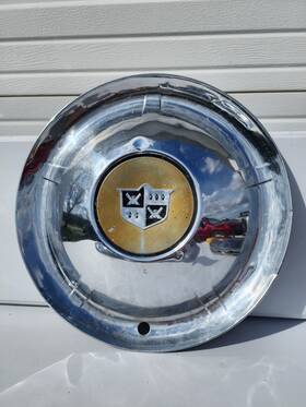 1538829 Desoto Desotohubcap Set 15 Inch Firedome Wheel Covers 1954 Vtg Classic Antique