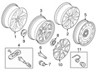 Dg1z-1130-a Ford Genuine Wheel Cover