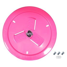 10250 Dirt Defender Vortex 15inch Vented Neon Pink Wheel Cover