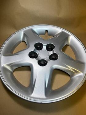 04656328ab Dodge 2000-2002 Neon Wheel Cover Hubcap 5 Spoke 15 Inch Silver