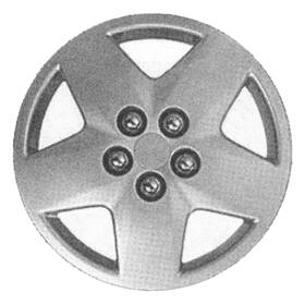 570-08011 Dodge 196743136950 Oe 14 Inch Silver Wheel Cover Fits2003-2005 Neon