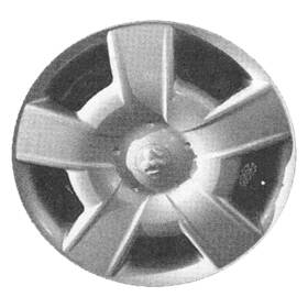 570-08013 Dodge 196743136967 15x 5 Spoke Refurbished Wheel Cover Painted Silver