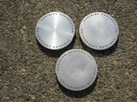30393-653-1 Dodge Factory 1983 To 1988 Alloy Wheel Center Caps Hubcaps
