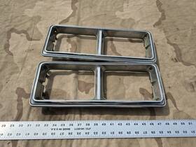 4074626 Dodge Oem Mopar Headlight Bezel 1982-89 Plymouth Gran Fury And 1980-89 Diplomat
