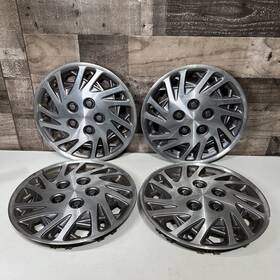 4684252 Dodge Set 4 Caravan Wheel Cover Hub Cap 14 Inch 1993 1994 1995 Oem Part #