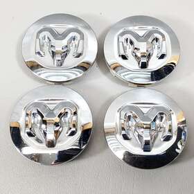 6kf18trmaa Dodge 18-19 Ram 1500 Chrome Wheel Center Caps Set Of 4