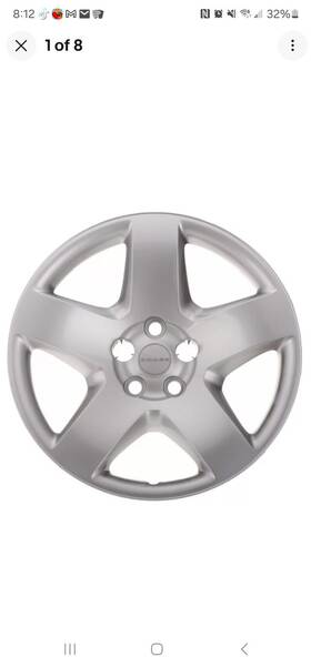 8037a Dodge Hubcap For Charger 2008-2023 Genuine Factory Part / Silver 18-inch Used