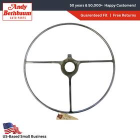 953786 Dodge 1942 Deluxe Series D-22 Chrome Steering Wheel Horn Ring