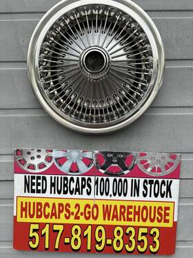 3461419 Dodge Chrysler Plymouth 1975-79 Cordoba Spoke Beautiful 15 Inch Hubcap 1 Rare Oem Stainless