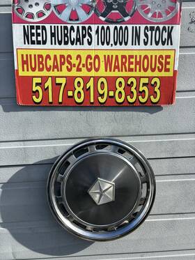 C-x315aa1 Dodge/chrysler/plymouth/ 1982 Aries Lebaron Reliant Minivan Mopar Hubcap 1 Rare Oem 14 Inch Nice Retro