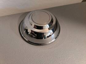 04782732aa Dodge Mopar 2006-2020 Oem Charger Police Chrome Center Cap #04782732aa Good Cond #1