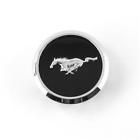 Dr3z1130a Mustang Chrome Pony Emblem Wheel Center Hub Caps Covers Black