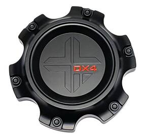 60311780f-1 Dx4 Matte Black Wheel Rim Center Cap -