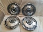 E4ac-1130-ca - E3a2-1130-g Ford Set Of Crown Victoria Ltd Ii Metal Wheel Cover
