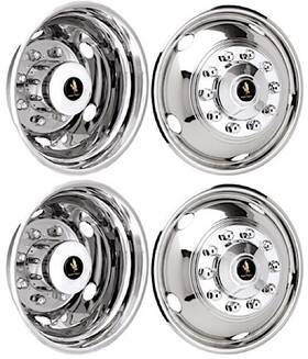 Aeqc1910rv Eagle 19.5 Inch Ford F-53 2023 10 Lug Motor Home Rv Wheel Simulator Rim Liner Hubcap Cover