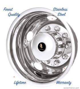 Aeqcf535591r Eagle Ford F-53 F-59 2010 19.5 X 6.75 Inch 10 Lug 5 Hole One Rear Wheel Simulator Cover