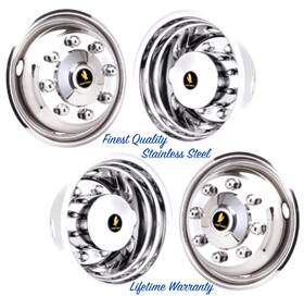 Csilf3500 Eagle 16 Inch Chevrolet Chevy G-3500 / G-4500 Express 2003 Wheel Simulator Rim Covers Set