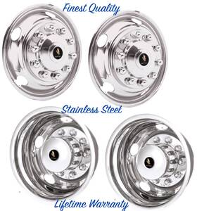 F45019-5aeq Eagle 19.5 Inch Ford 10 Lug F-53 Rv Motor Home Wheel Simulator Rim Liner Hubcap Covers