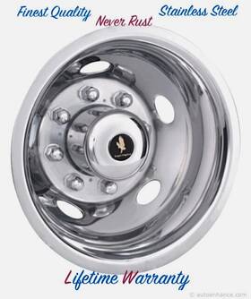 F53-5aeq18 Eagle 19.5 Inch Ford F53 Rv Motorhome 2018 10 Lug 5 Hole 1 Rear Wheel Simulator For Maxion