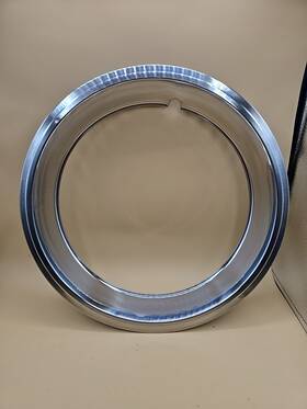 4533 Eagle Flight 4x Wheel Trim Rings #4533 New 15 Inch X 7 Triple Chrome Steel