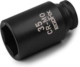 924800852 Egofix 1/2 Inch Drive Deep Impact Socket 35mm Metric Axle Nut Cr-mo 6