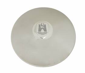 10-1070-b Empi Chrome Hub Cap Wolfsburg Castle For Early Vw Bug 5-lug Up To 1965 10-1070