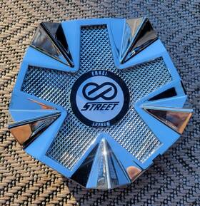 Al-198 Enkei Chrome Center Cap 1 Street Series Early 2000s #al 198 Cop 22d Fits 20 Inch