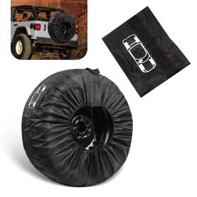 Erampn12 Eratus Spare Tire Cover 31 Inch Sun And Wear Protection For All Black