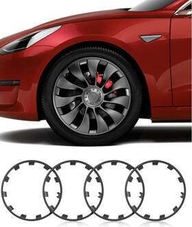 Cg21 Evooor Rimcase T Wp7 4x Tesla Model Y 21ftft All-in-one Wheel Rim Protector For Uberturbine