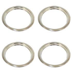 71-3000-15t Excalibur Wheel Accessories 4x 2 Inch Lip Rim Trim Rings Chrome For 15 Wheels
