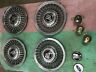 F6mz1130a Mercury Set Of Wire Hubcaps For To Excellent Condition