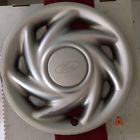 F6ua-1130-aa Ford Hubcap Genuine Factory Oem Wheel Cover Silver
