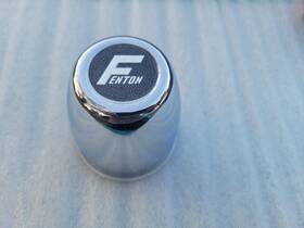 Wc286 Fenton Wheels Center Cap 1 Chrome 1970s 1980s For 3.25 Inch Hole Dia Alloy Wheel