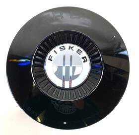 Fm2920300010 Fisker 2023 - 2024 Ocean Wheel Cover Trim Black Cap Oem